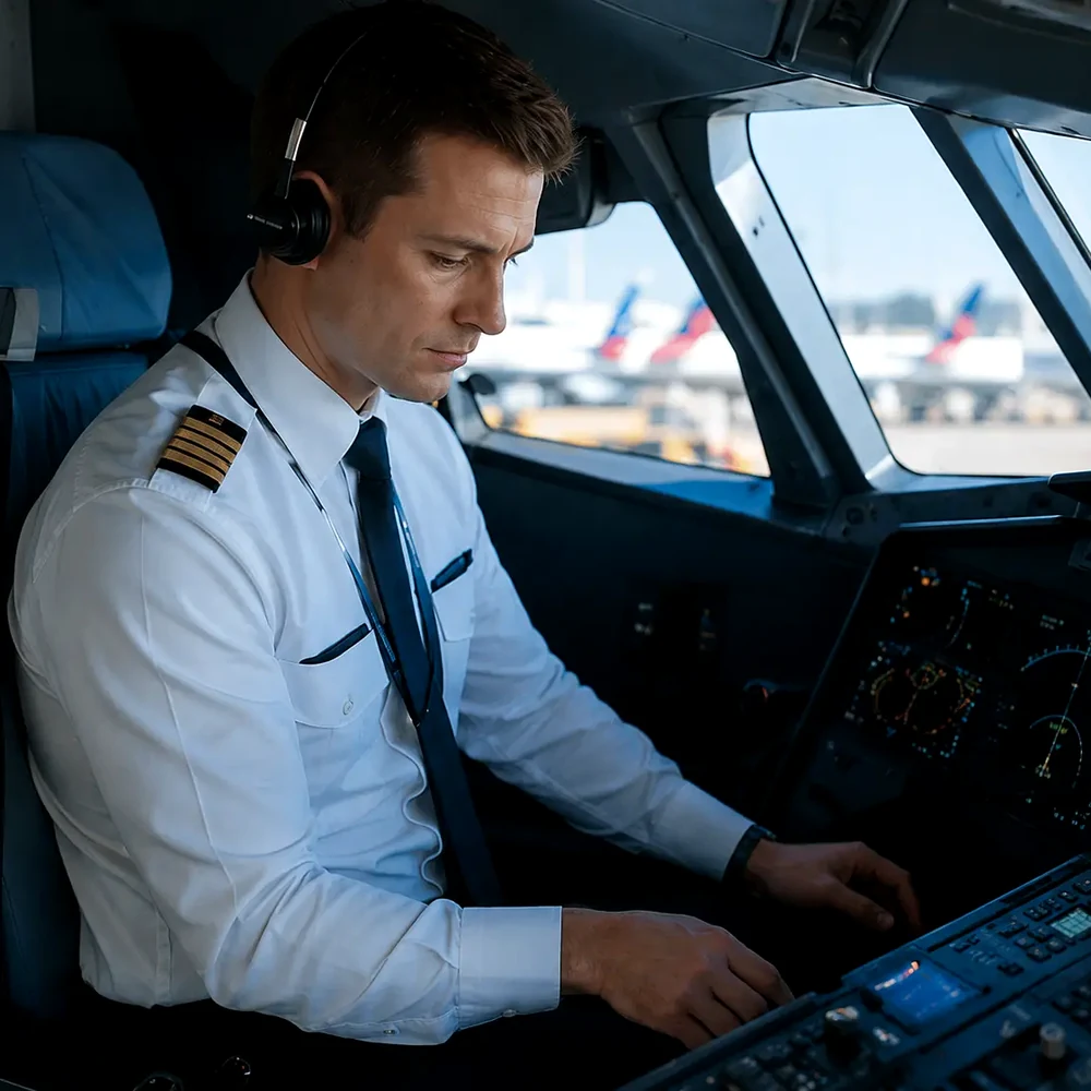 Pilot cockpit uniform