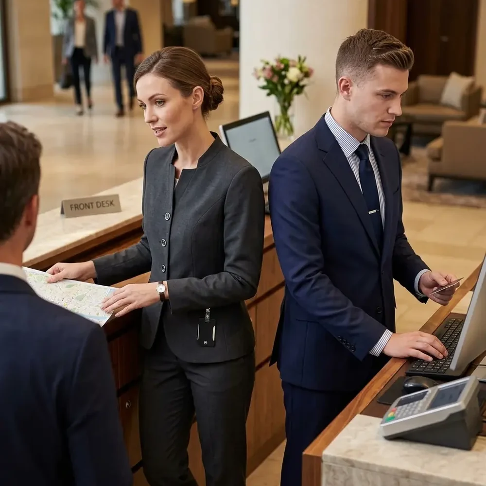Hotel concierge uniforms