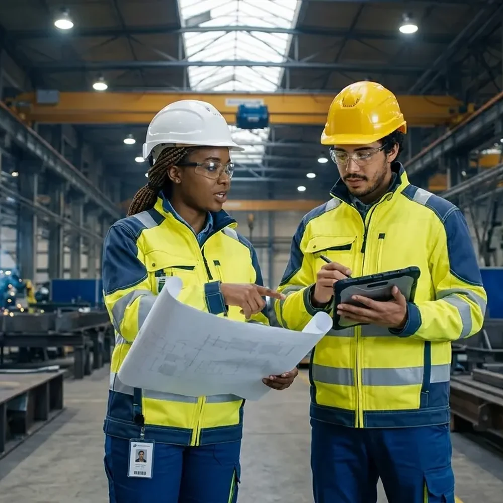 High visibility safety jackets
